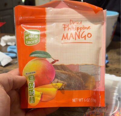 Dried philippine mango - Product