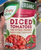 Organic diced tomatoes - Product