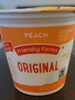 Original peach low-fat yogurt - Product