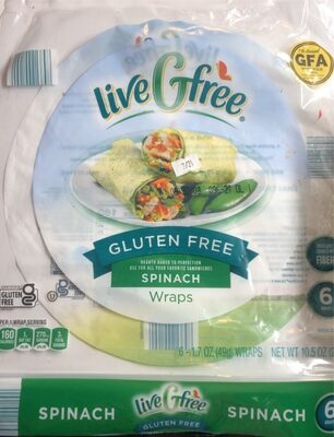 Spinach Wraps - Product
