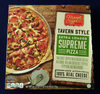 Tavern style extra loaded supreme pizza - Product