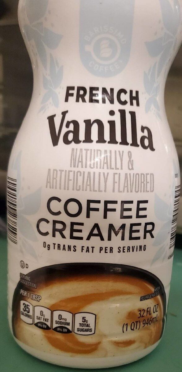 French Vanilla Coffee Creamer - Produit - en