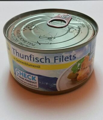 Thunfisch Filets in Sonnenblumenöl - Produkt - it