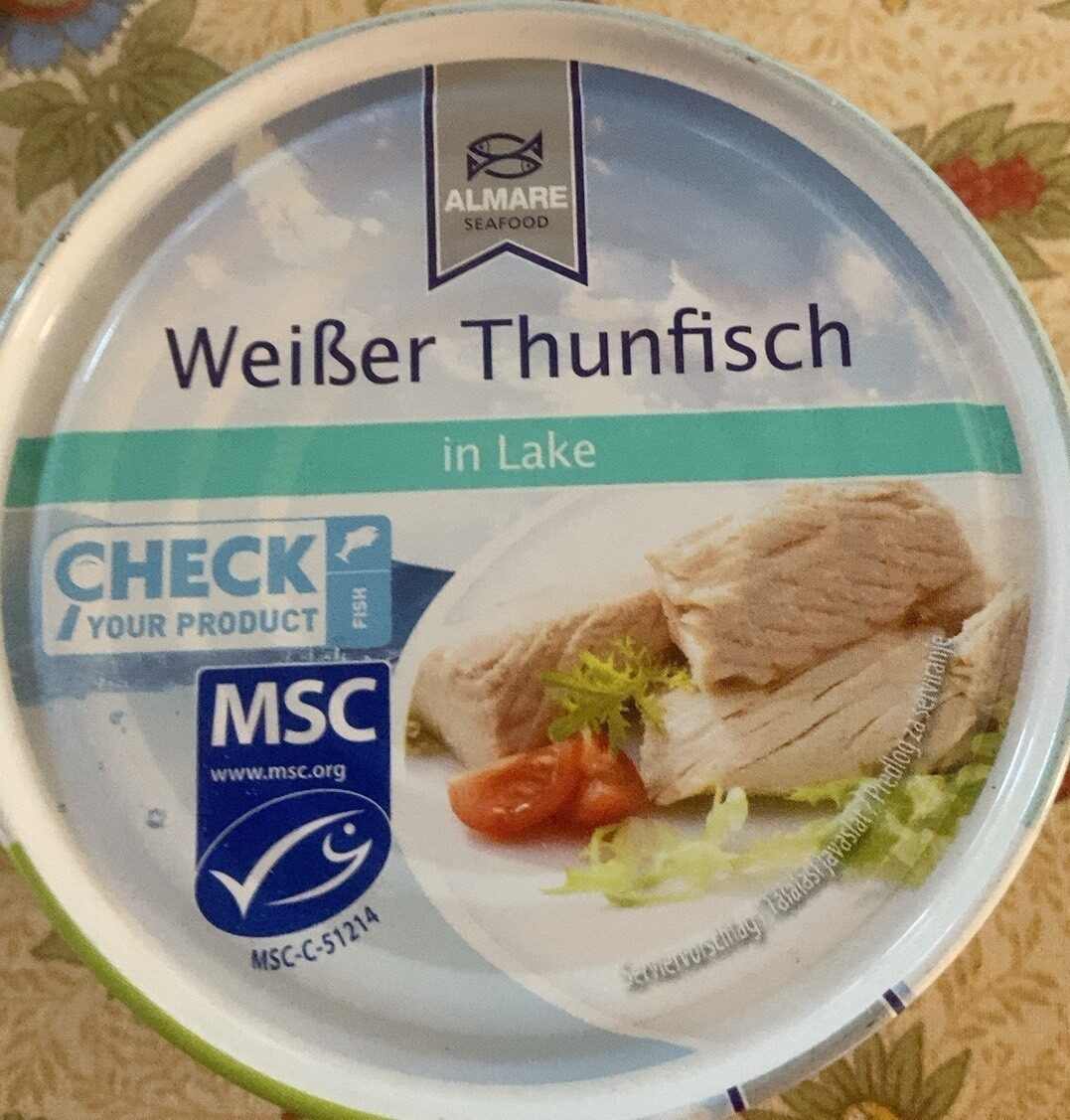 Weißer Thunfisch in Lake - Produkt - fr