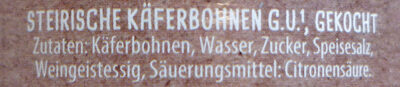 Käferbohnen - Ingredients - de