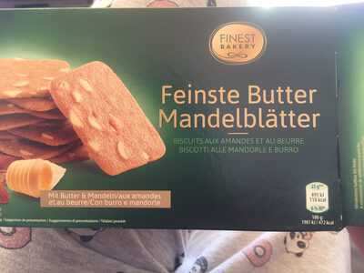Biscuits aux amandes et au beurre - Prodotto - fr