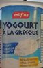 Yogourt à la grecque, vanille - Product