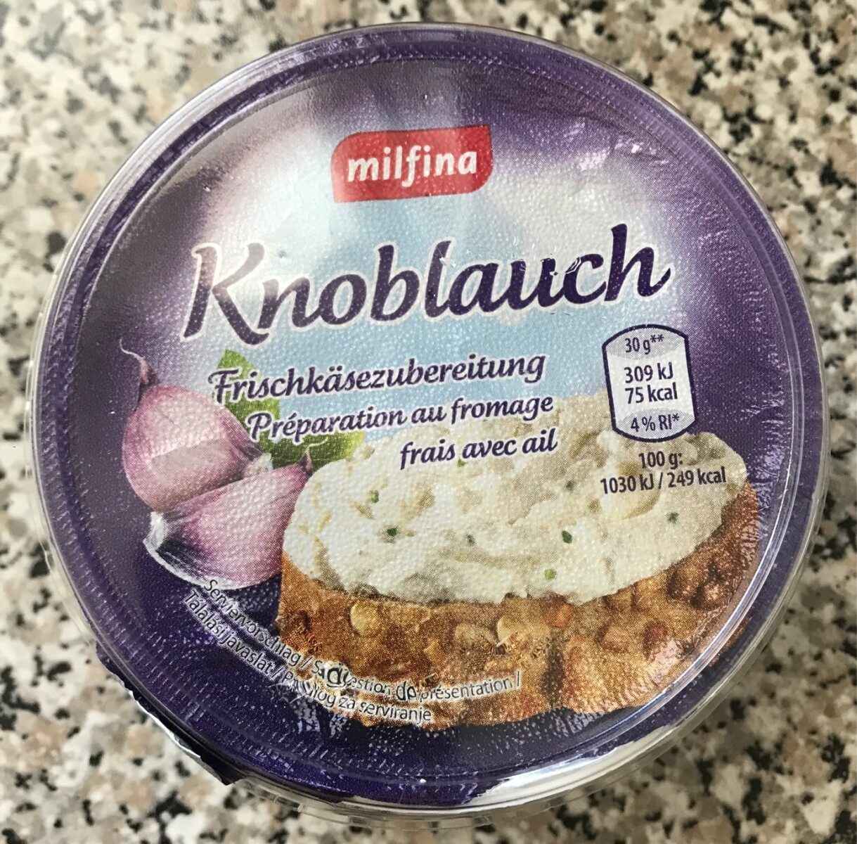 Knoblauch Frischkäse - Produkt - fr