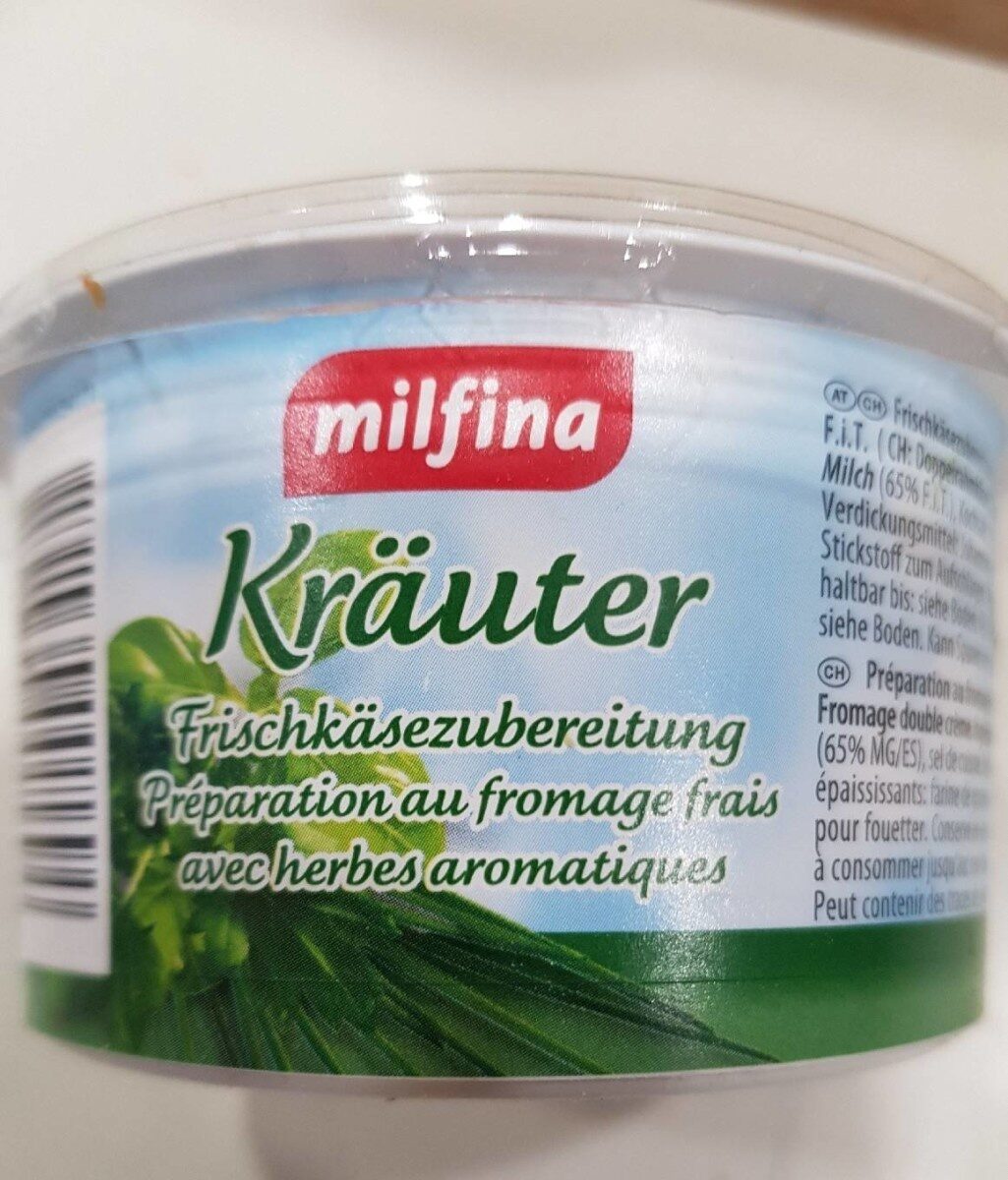 Kräuteraufstrich - Valori nutrizionali - fr