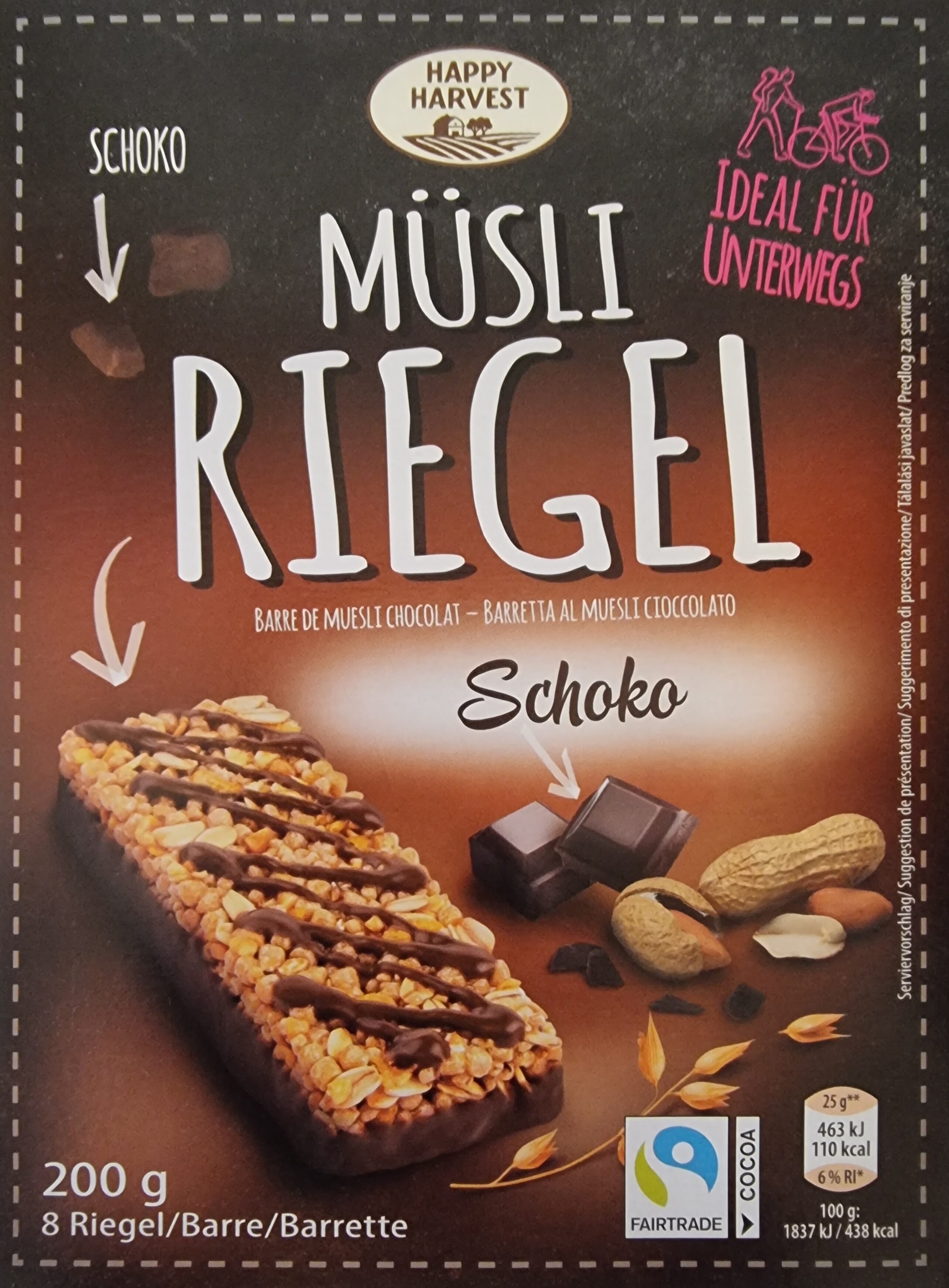 Müsli-Riegel Schoko - Prodotto - de