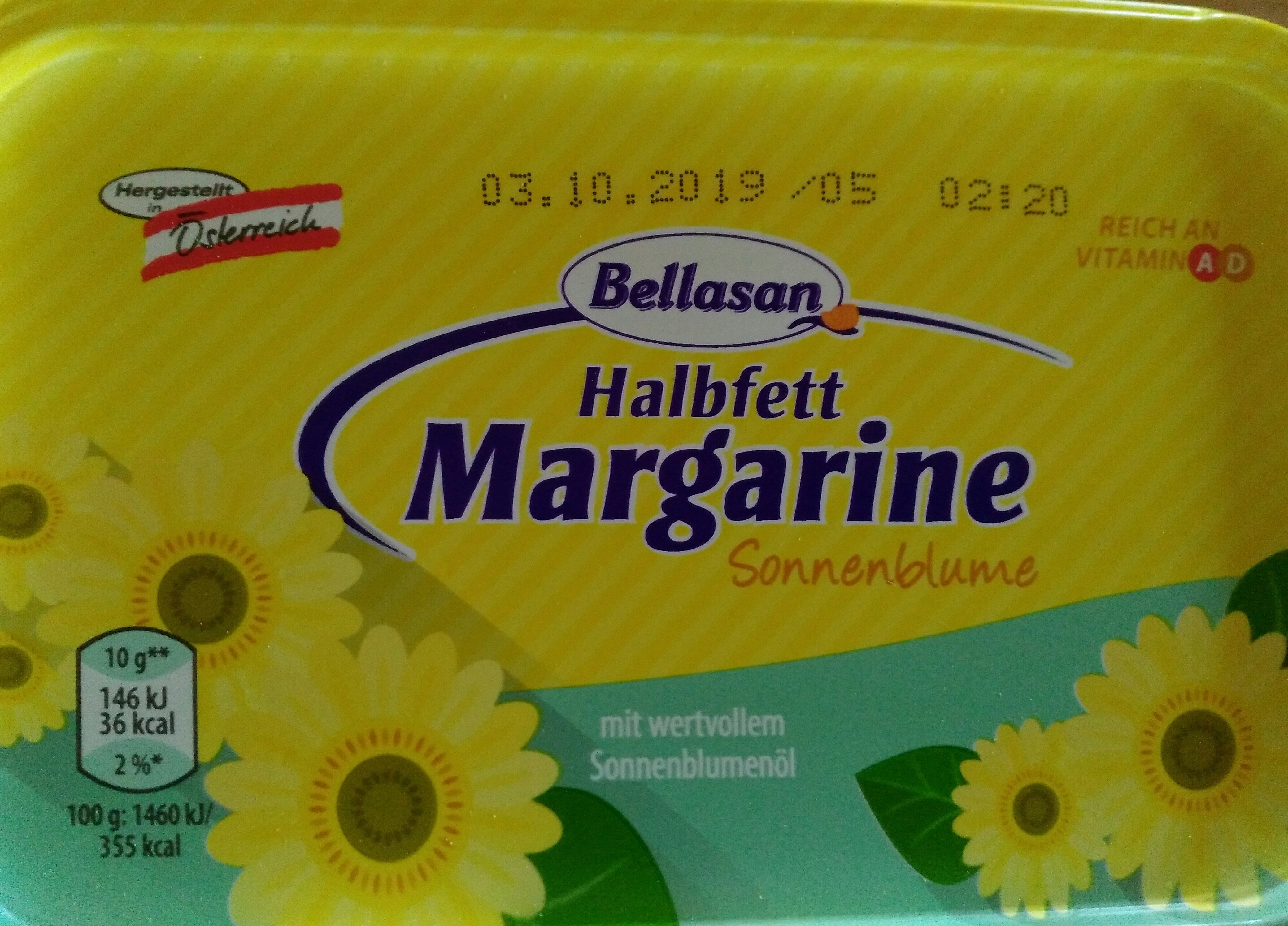 Halbfett Magarine Sonnenblume - Product - sl