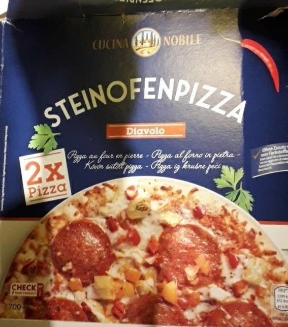 Steinnofenpizza - Produkt