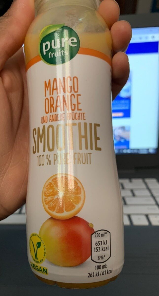 Smoothie mango orange - Valori nutrizionali - fr