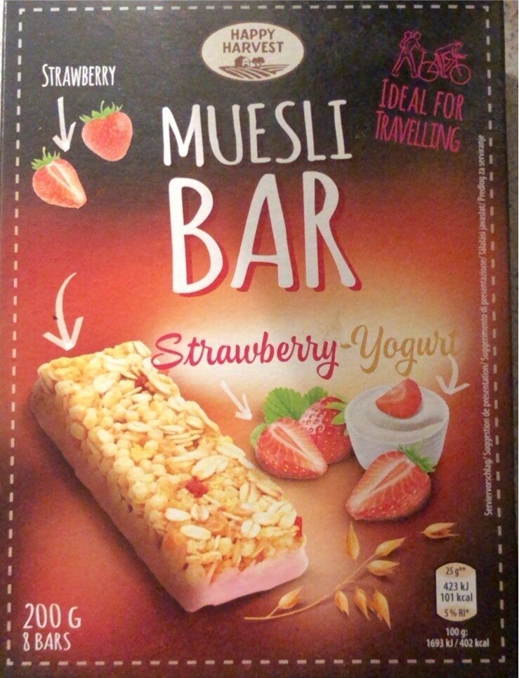 MUESLI BAR Strawberry-Yogurt - Prodotto - hu