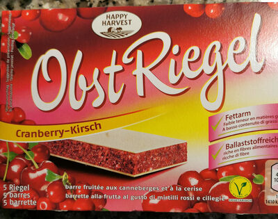 Obst Riegel Cranberry-Kirsch - Prodotto