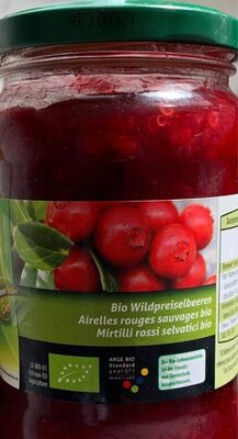 Airelles rouges sauvages bio - Produkt - fr