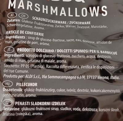 Marshmallows - Ingredienti - de