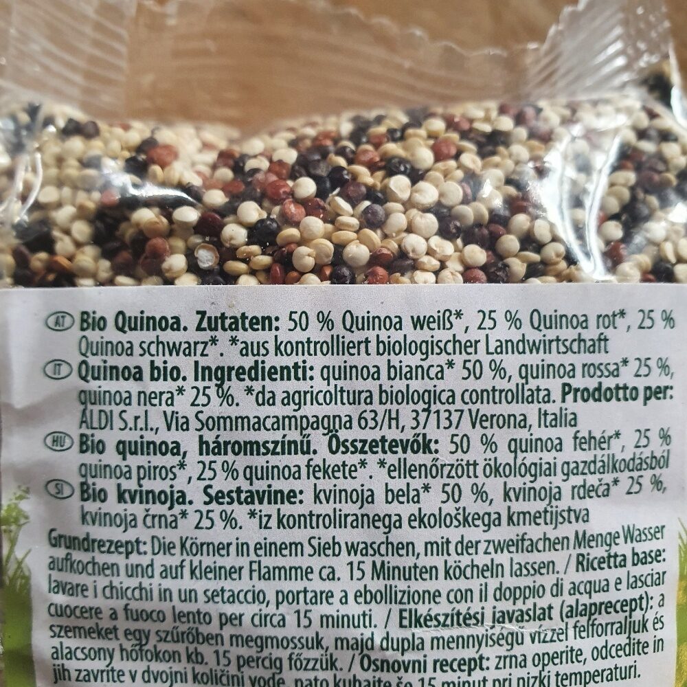 Quinoa bio - Zutaten