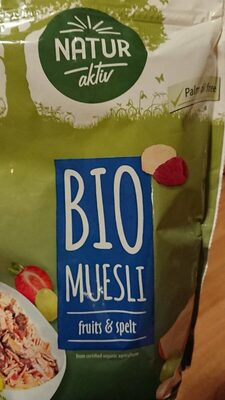 Bio muesli fruits & spelt - Product - fr