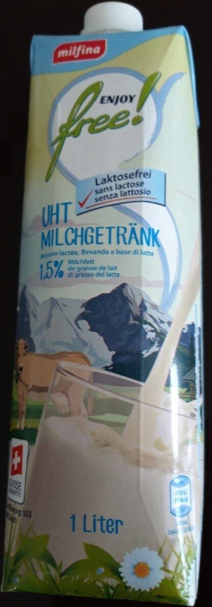 Enjoy free! UHT milchgetränk - Product