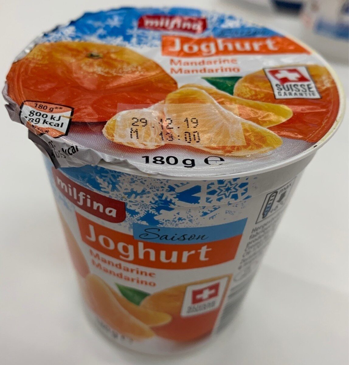 Joghurt Mandarine Mandarino - Produit