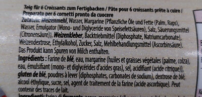 Aufbackgipfel 6stk - Ingredients - fr