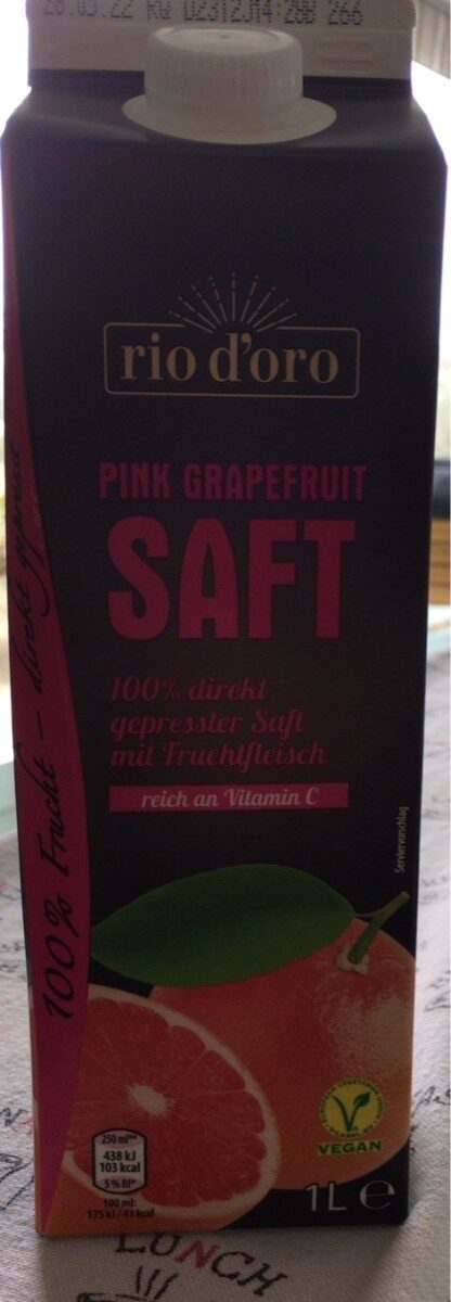 Pink Grapefruit Saft - Prodotto - fr