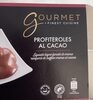 Profiteroles al cacao - Prodotto