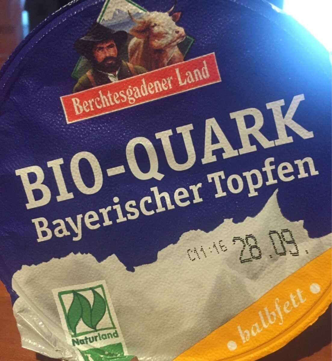 Bio-Quark Halbfettstufe - Produit - de