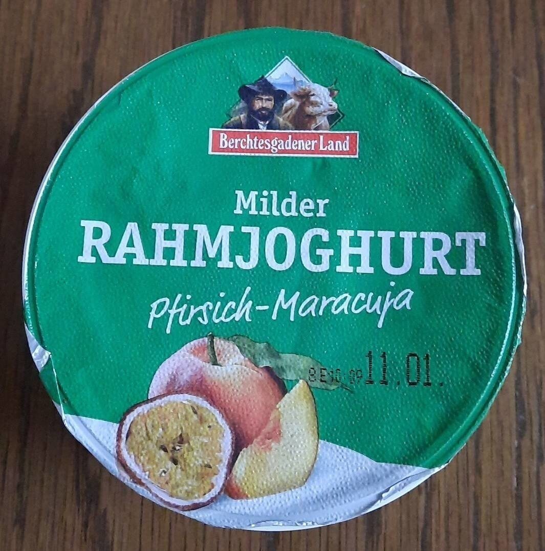 Milder Rahmjoghurt Pfirsich-Maracuja - Product - de