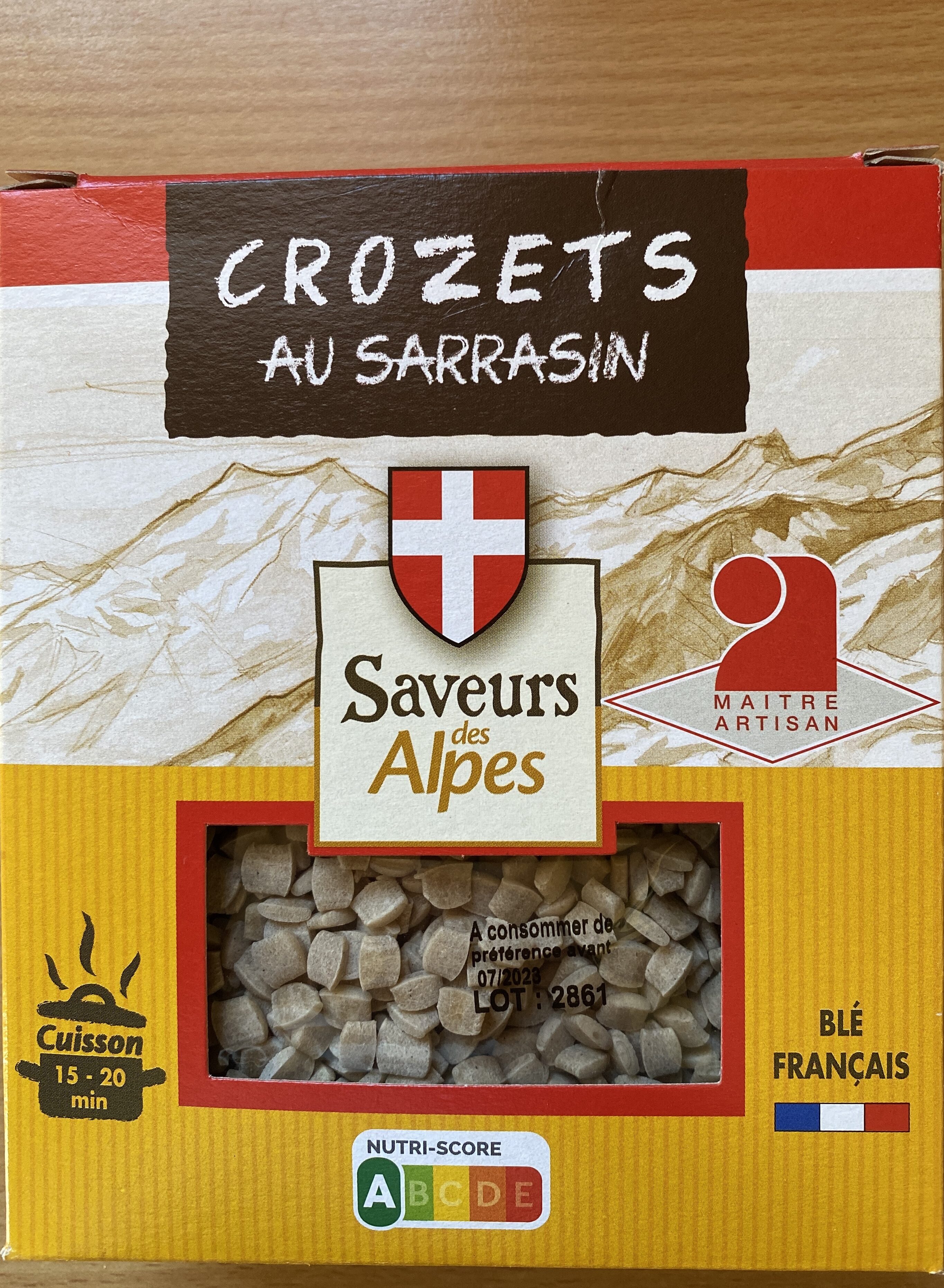 Crozets au sarrasin - Product - fr