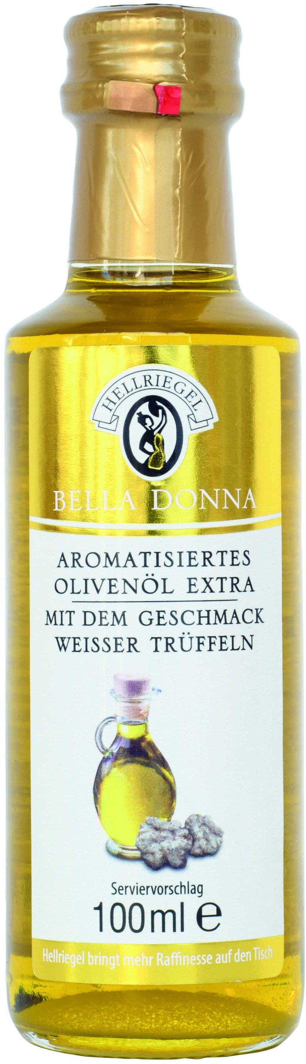 Hellriegel Bella Donna Aromatisiertes Olivenöl extra mit dem Geschmack weißer Trüffel - Produkt