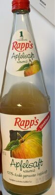Rapp‘s Apfelsaft - Produkt