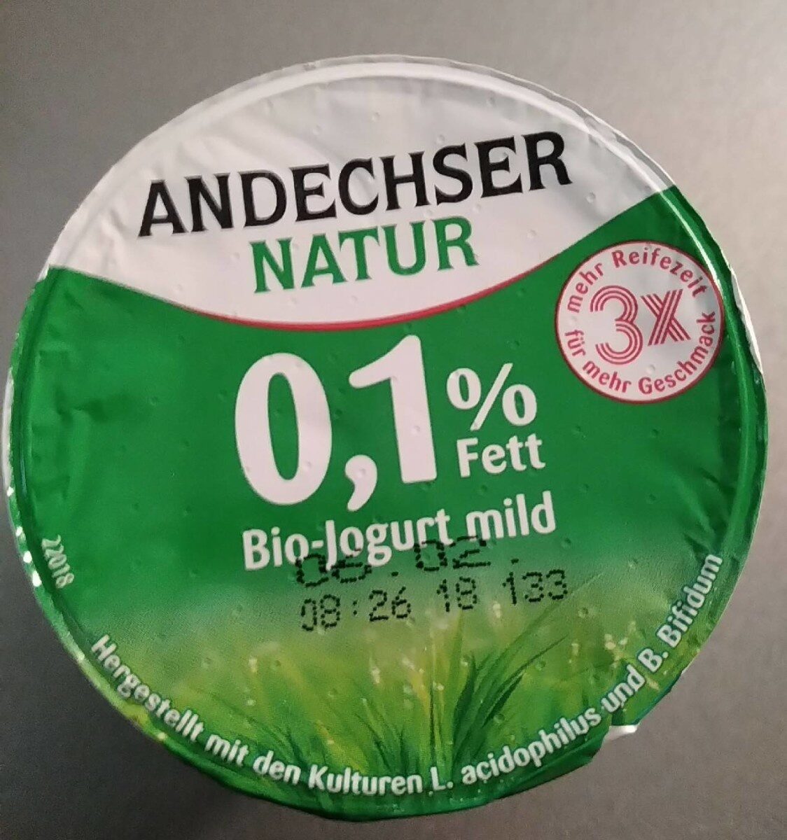 0,1% fett bio-Jogurt mild - Produkt