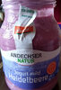Andechser Natur - Joghurt mild Heidelbeere - Produkt