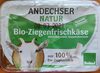 Bio-Ziegenfrischkäse - Produkt