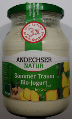 Sommer Traum Bio-Joghurt Ingwer - Produkt