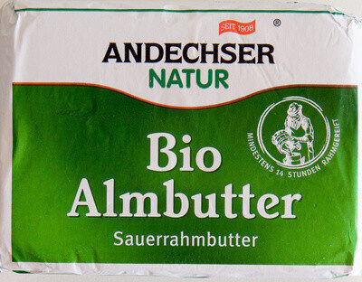 Bio-Almbutter - Produkt