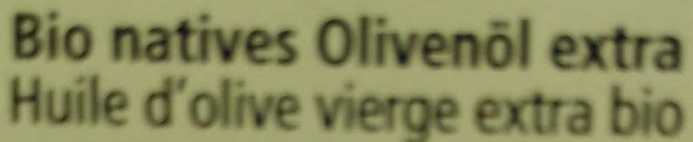 Extra virgin olive oil - Zutaten