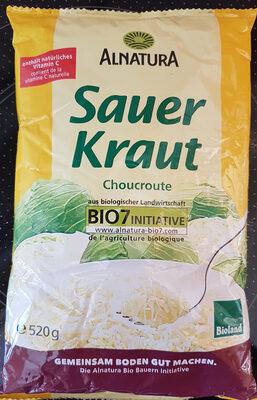 Alnatura Sauerkraut - Produkt - de