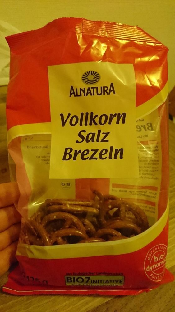 Alnatura Vollkorn Salz Brezeln - Produit