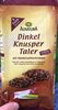 Dinkel Knusper Taler - Produit