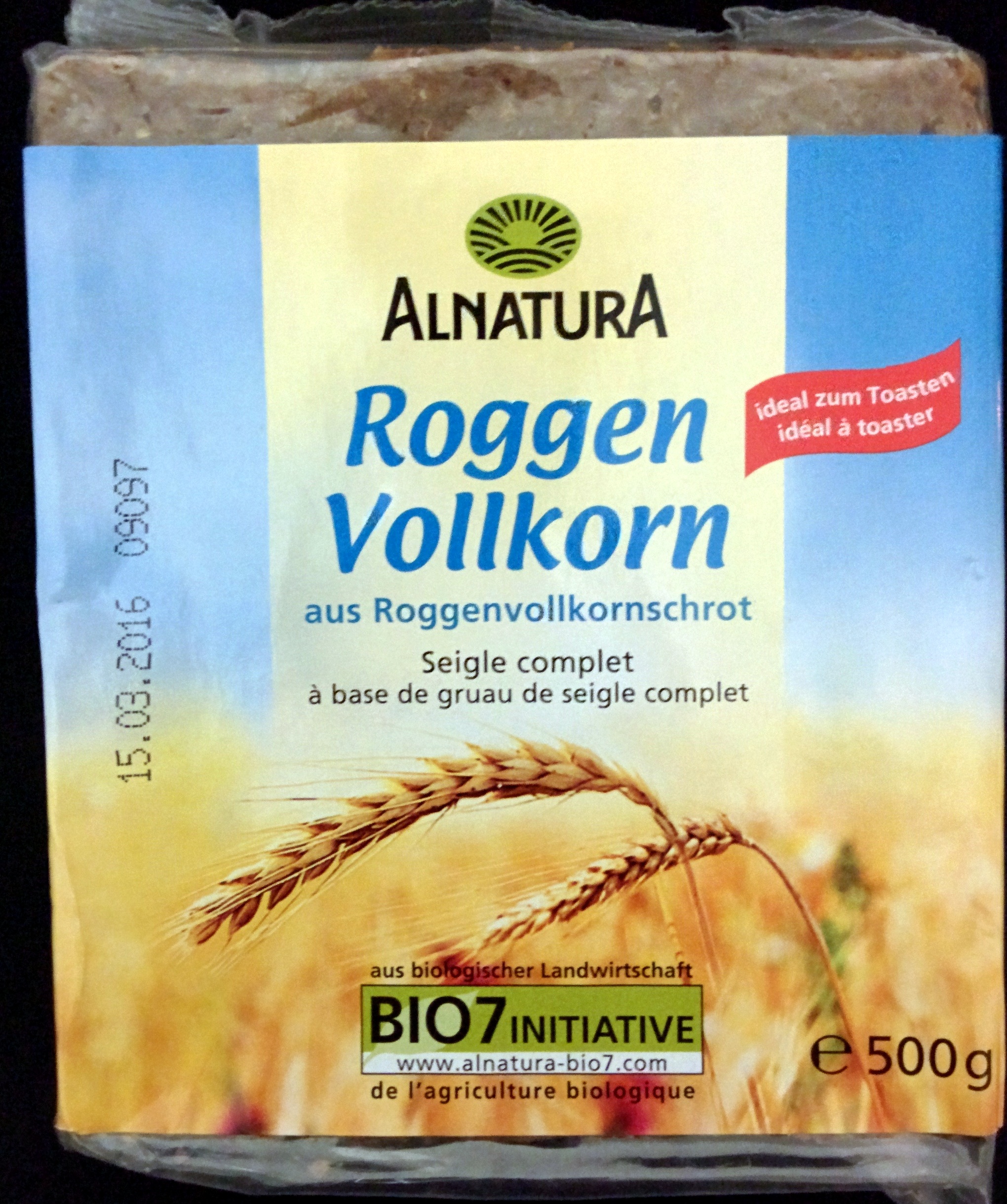 Roggen Vollkorn - Prodotto - de