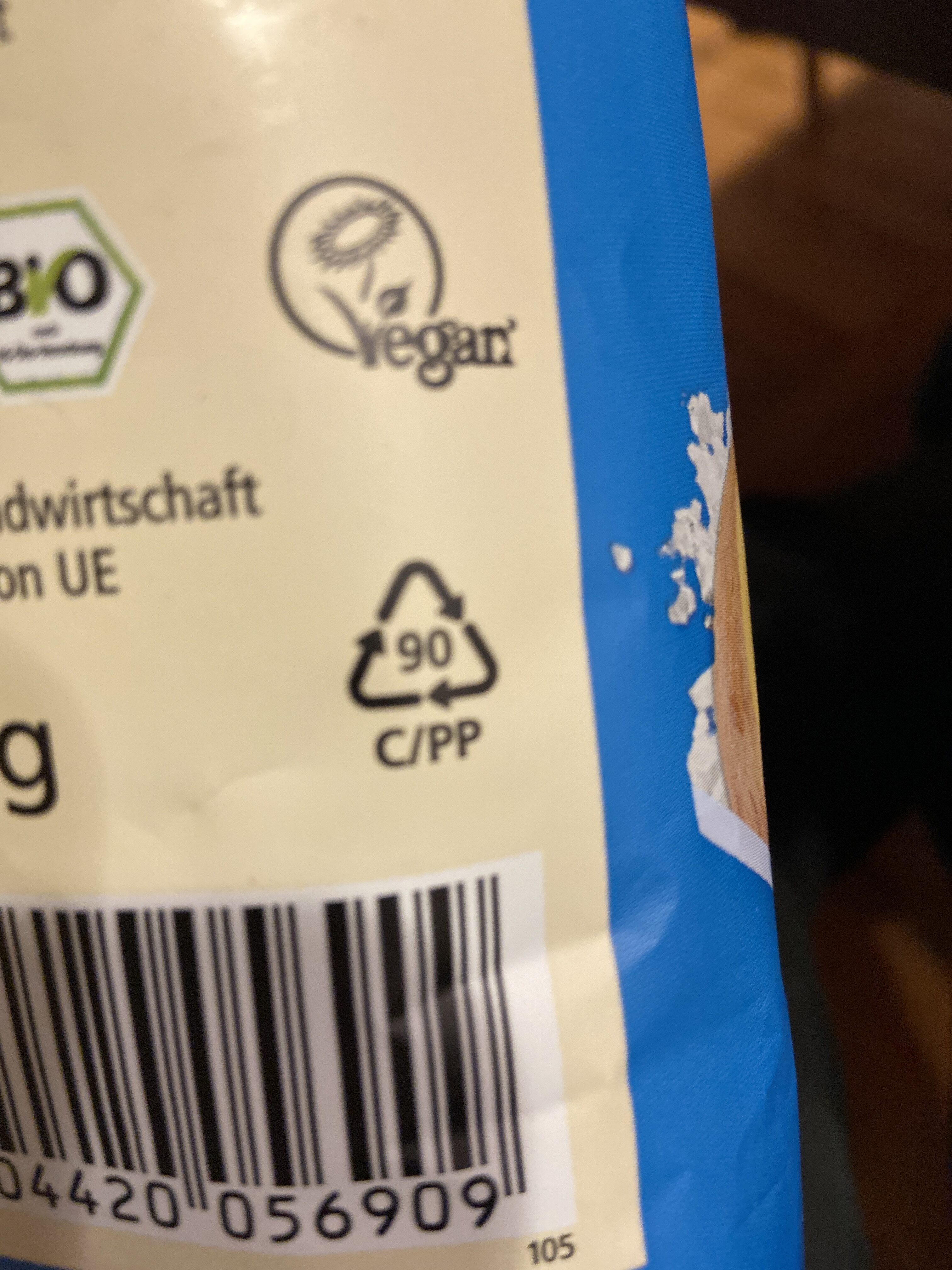 Kartoffelchips Meersalz - Recycling instructions and/or packaging information - de