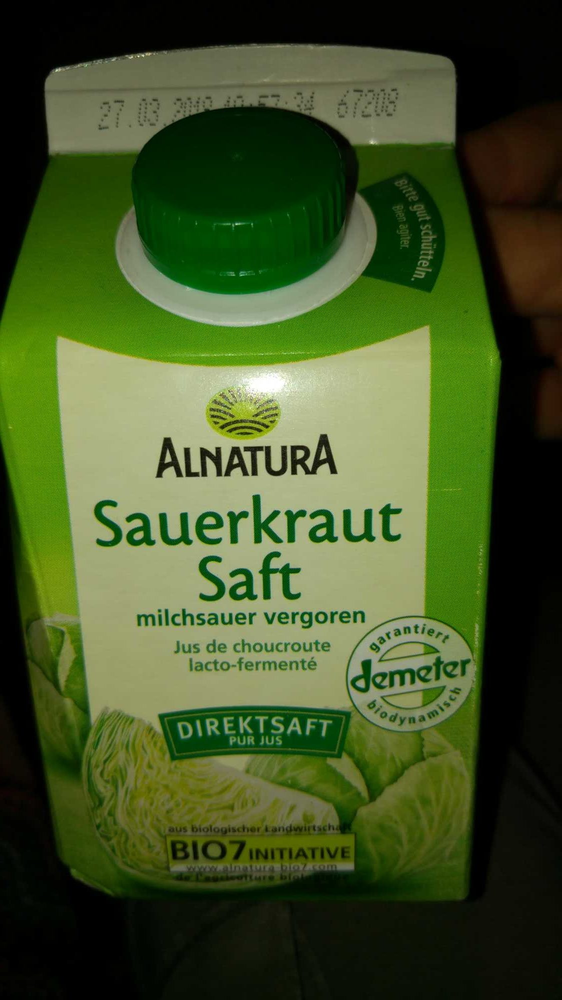 Sauerkrautsaft - Produit