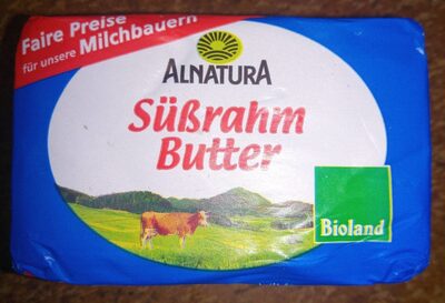 Süßrahm Butter - Produkt