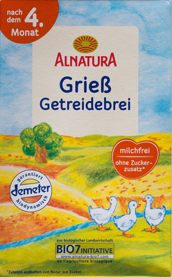 Grieß Getreidebrei - Product - de