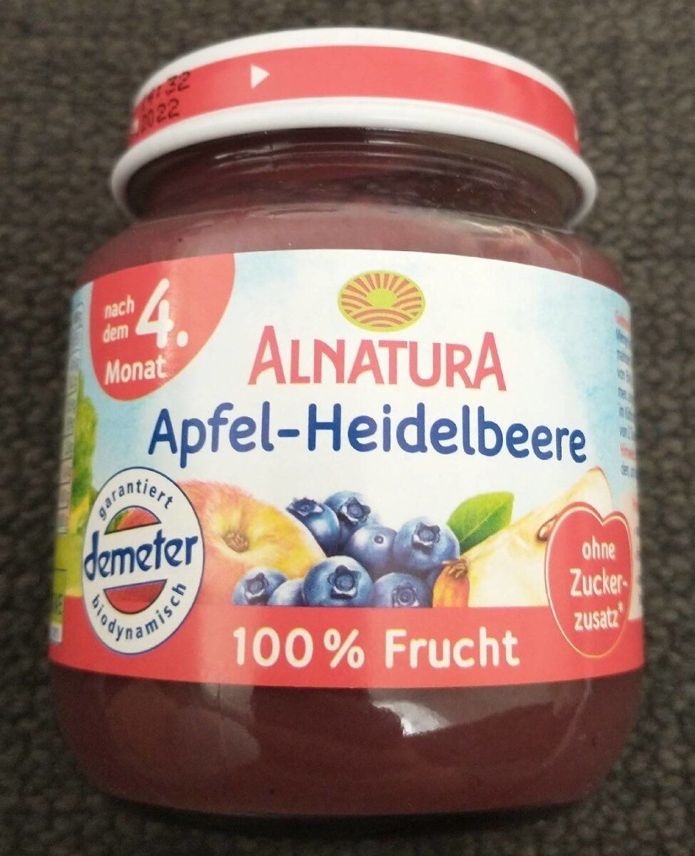 Apfel-Heidelbeere - Produkt