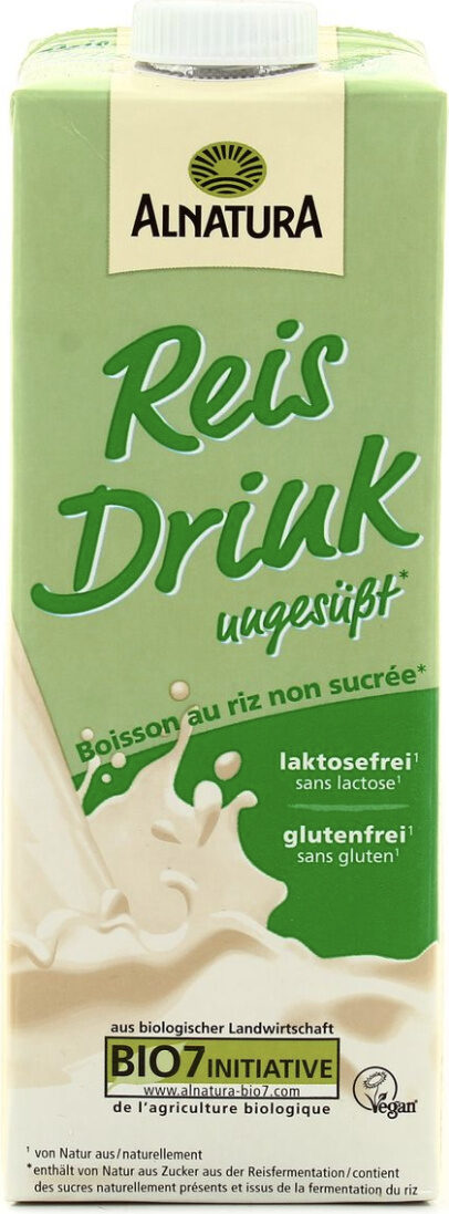 Reis Drink Natur - Produkt
