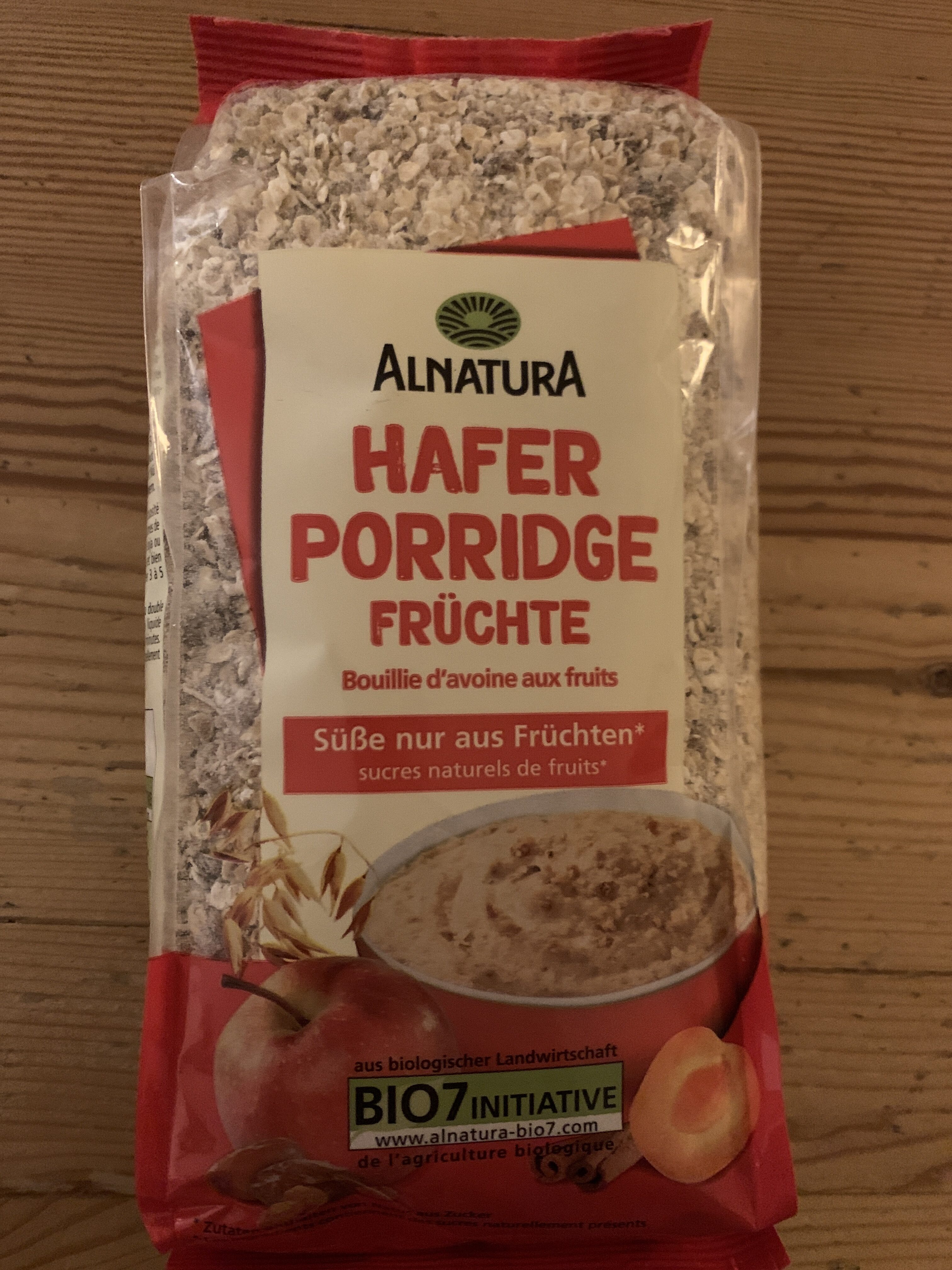 Hafer Porridge Früchte - Produkt